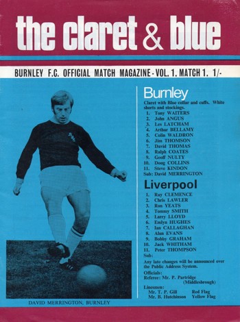 Match programme